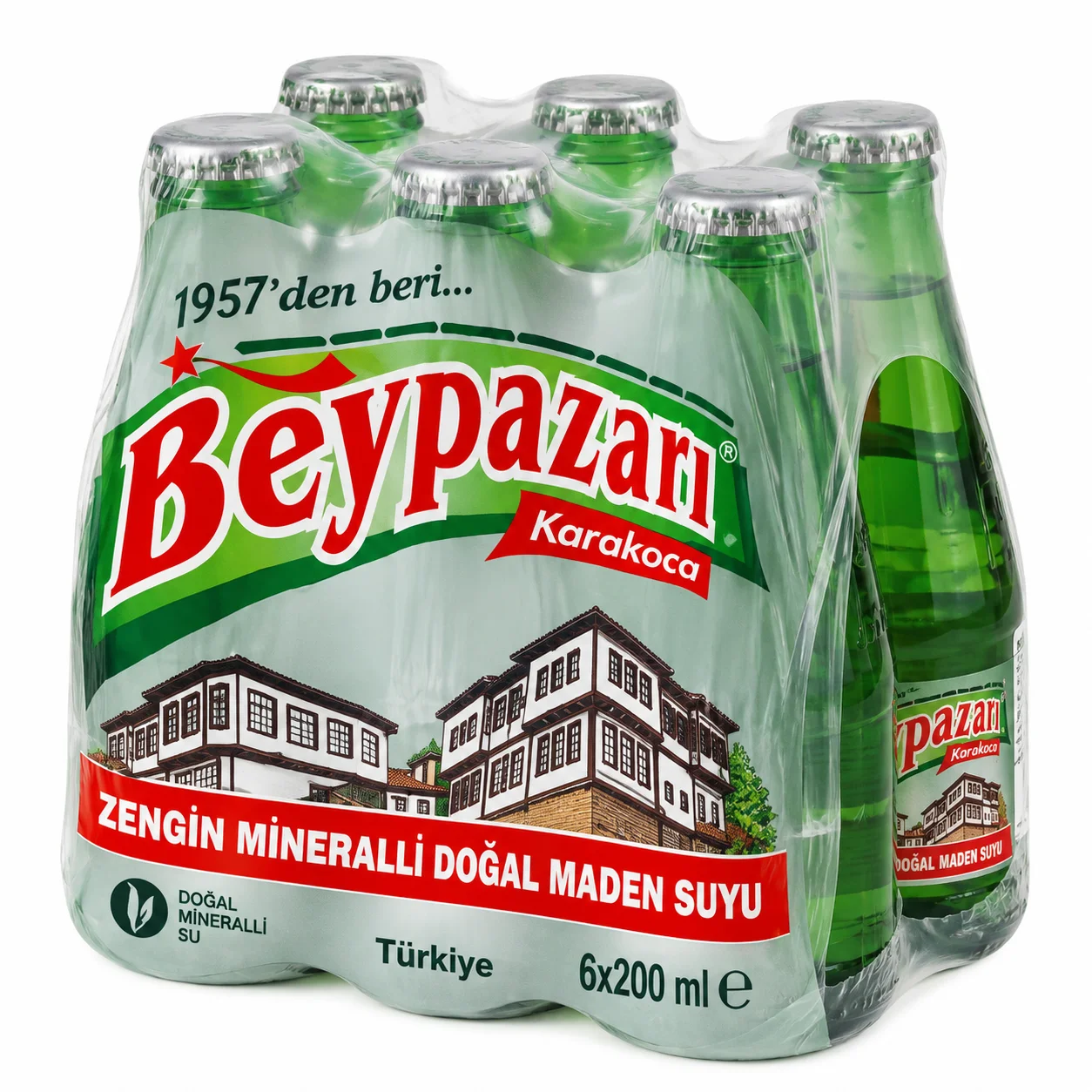 Beypazarı Karakoca Doğal Maden Suyu 20 cl 6'lı Paket