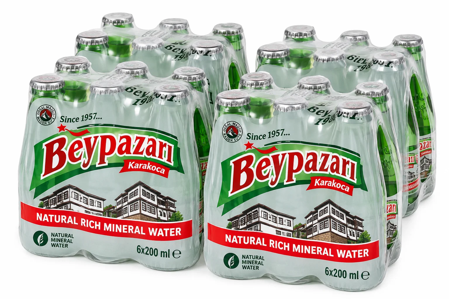 Beypazarı Karakoca Doğal Maden Suyu 20 cl 24'lü Paket